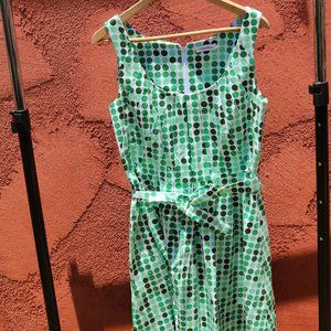 Green Polka dot Calvin Klein Dress